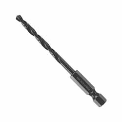 5/32-in x 3-1/8-in Impact Tough Drill Bit, Black Oxide, Bulk