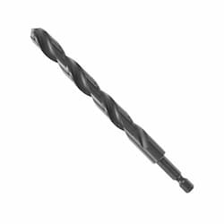 7/16-in x 5-1/2-in Impact Tough Drill Bit, Black Oxide, Bulk