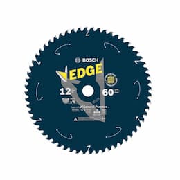 12-in Edge Cordless Circular Saw Blade, General Purpose, 60 Tooth