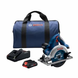 Bosch 6-1/2-in Blade Left Circular Saw w/ Battery