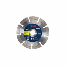 4-1/2-in Premium Diamond Blade, Segmented Rim, Rough Cut