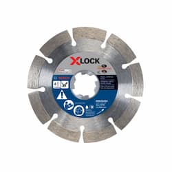 4-1/2-in X-LOCK Diamond Blade, Segmented Rim