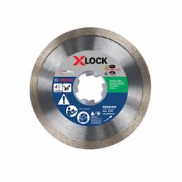 4-1/2-in X-LOCK Diamond Blade, Continuous Rim