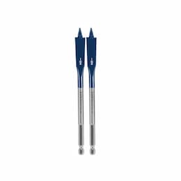 1/2-in x 6-in Daredevil Spade Bit, Standard Length, 2 Pack