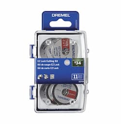 Dremel EZ728-01 EZ Lock Cutting Kit for Rotary Tool, 11 Piece