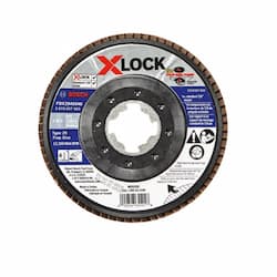 4-1/2-in X-LOCK Flap Disc, Type 29, 40 Grit