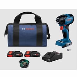 1/4-In Hex Impact Driver Kit w/ Batteries & Connectivity Module