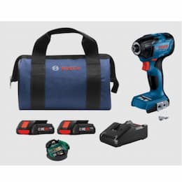 1/4-In Hex Impact Driver Kit w/ Batteries & Connectivity Module