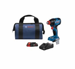 Bosch 1/4-in & 1/2-in Brushless Bit/Socket Impact Driver w/ Battery, CN-RDY