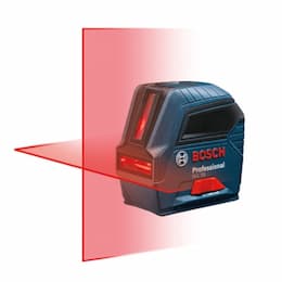 Bosch Self-Leveling Cross-Line Laser w/ Mount, 50-ft Max