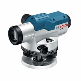 Automatic Optical Level Kit, 26x Power Lens, 330-ft Max Range