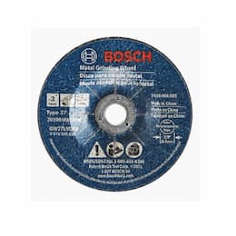 Grinding Wheel, Arbor Type 27, 30 Grit (3-in x 1/8 in 3/8-in)