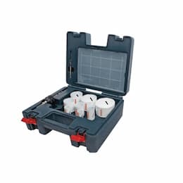 19 pc. Electrician Bi-Metal Hole Saw Set