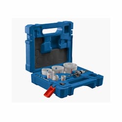 Bosch Electrician Bi-Metal Hole Saw Set, 12 Piece