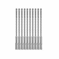 1/4-in x 6-in Bulldog Xtreme Rotary Hammer Bit, 10 Pack