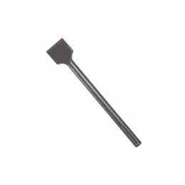 2-in x 12-in Chisel, Scraping, 3/4-in Hex Shank