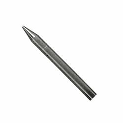 12-in Chisel, Bull Point, Round Hex/Spline Shank, Bulk