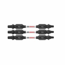 2.5-in Impact Tough Double-Ended Bit, R2, 3 Pack