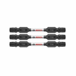 2-1/2-in Impact Tough Double-Ended Bit, T30, 3 Pack