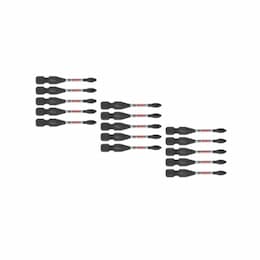 2-in Driven Impact Power Bit, P2, 15 Pack