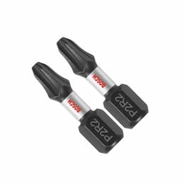 1-in Impact Tough Insert Bit, Combo, P2R2, 2 Pack