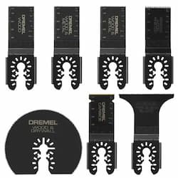 7 pc. Oscillating Tool Accessory Kit, Universal Dual Interface