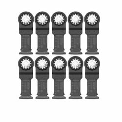 Bosch 1-1/4-in Starlock Plunge Cut Blade, Bi-Metal, 10 Pack