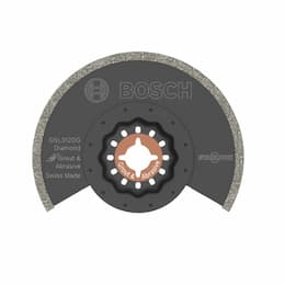 3-1/2-in Starlock Grout Blade, Diamond Grit