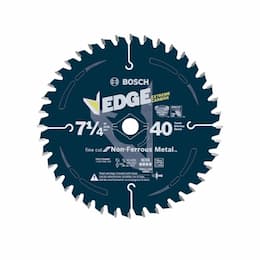 7-1/4-in Edge Circular Saw Blade, Non-Ferrous Metal, 40 Tooth