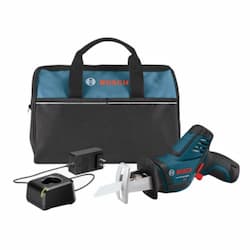 Pocket Reciprocating Saw Kit w/ Battery, 12V