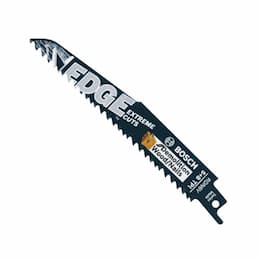 6-in Edge Reciprocating Saw Blade, Wood w/ Nails, 5/8 TPI, Bulk 