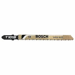 Bosch 4" 10 Teeth High Carbon Steel Jigsaw Blade 5 Pack