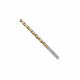 3/16-in x 3-1/2-in Jobber Drill Bit, Titanium, Bulk