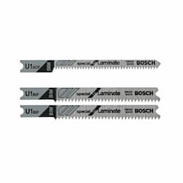 3 pc. Jig Saw Blade Set, U-Shank, Laminate Flooring