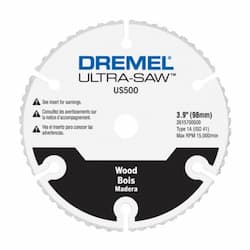 4-in Premium Carbide Wood & Plastic Cutting Wheel