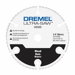 4-in Premium Carbide Wood & Plastic Cutting Wheel