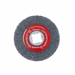 4-in X-LOCK Wire Wheel, Crimped, Carbon Steel