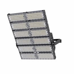 1440W Horizontal LED High Mast Stadium Sport Light, 223200 lm, 480V, 5700K