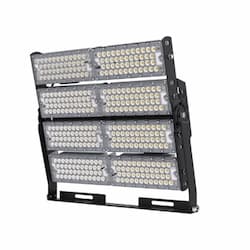 800W Horizontal LED High Mast Stadium Sport Light, 128000 lm, 100V-277V, 5000K