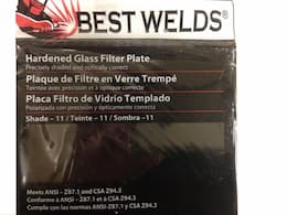 Best Welds Shade 11 4-1/2" X 5-1/4" Glass Filter Plates