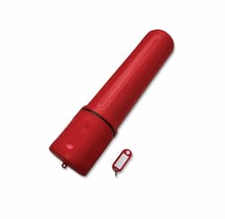 14-in Rod Storage Tube, 10 lb. Max, Red