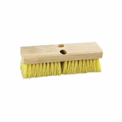 Deck Brush Head, 10 Head Polypropylene Bristles