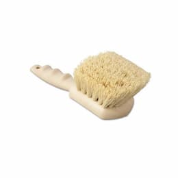 Tampico Bristle Utility Brush, Plastic, 8.5" Tan Handle