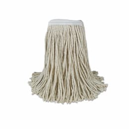 Boardwalk White, 4-Ply Cut End Cotton Mop Head-24-oz