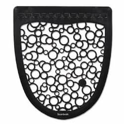 Black/White Non-slip Urinal Mat 6-count