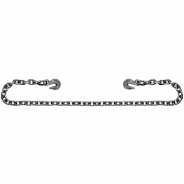 3/8"X20' Carbon Steel Binder Chains Clevis Grab