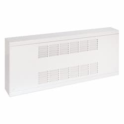 4-ft 600W Commercial Baseboard Heater, Up To 75 Sq.Ft, 2048 BTU/H, 120V, Soft White
