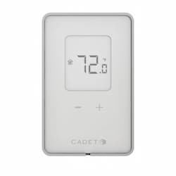 2500W Non-Programmable Thermostat, Double Pole, 10.4 Amp, 120V/208V/240V, White