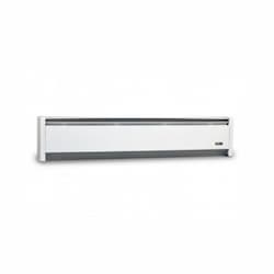 35" 500W SoftHeat Hydronic Baseboard Heater, 240/208V, Dual Junction, White