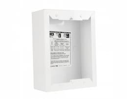 Com-Pak Surface Mount Wall Can, White
